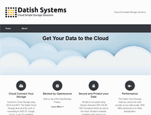 Tablet Screenshot of datishsystems.com